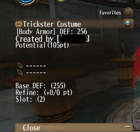Help on Armor : r/ToramOnline .